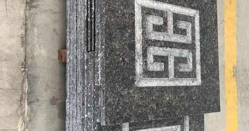 盘锦英国棕回纹雕刻版