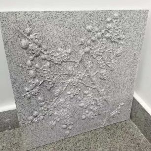 盘锦芝麻白雕刻版，异形定制