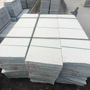 盘锦芝麻白毛板，石材毛板