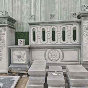 盘锦芝麻灰异形别墅门头