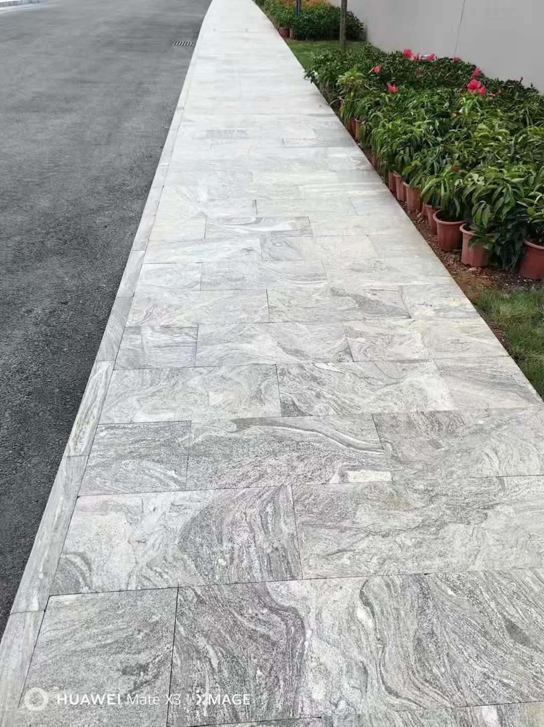 盘锦浪淘沙地铺石 夜里雪