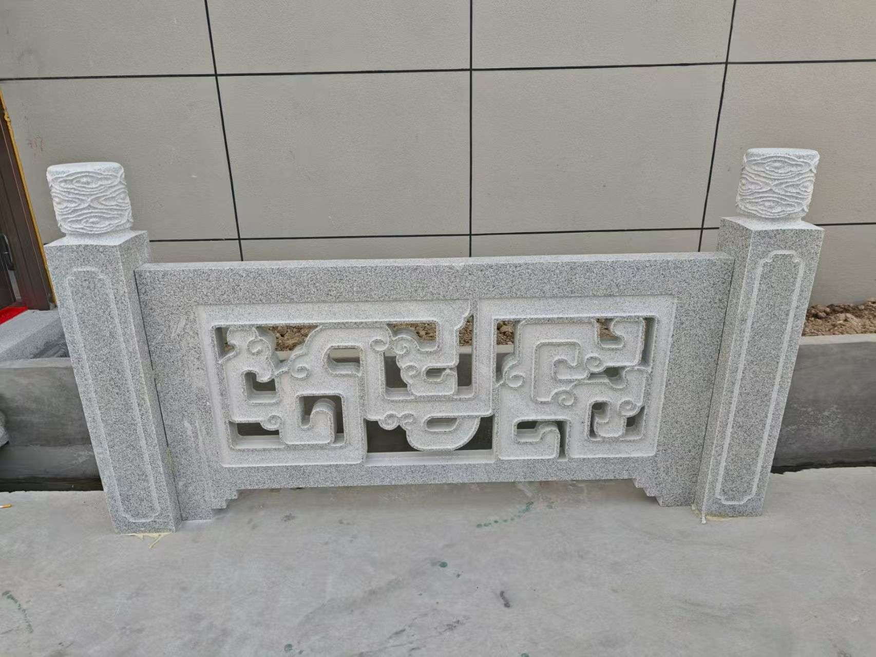 盘锦芝麻白河道栏杆 桥栏杆