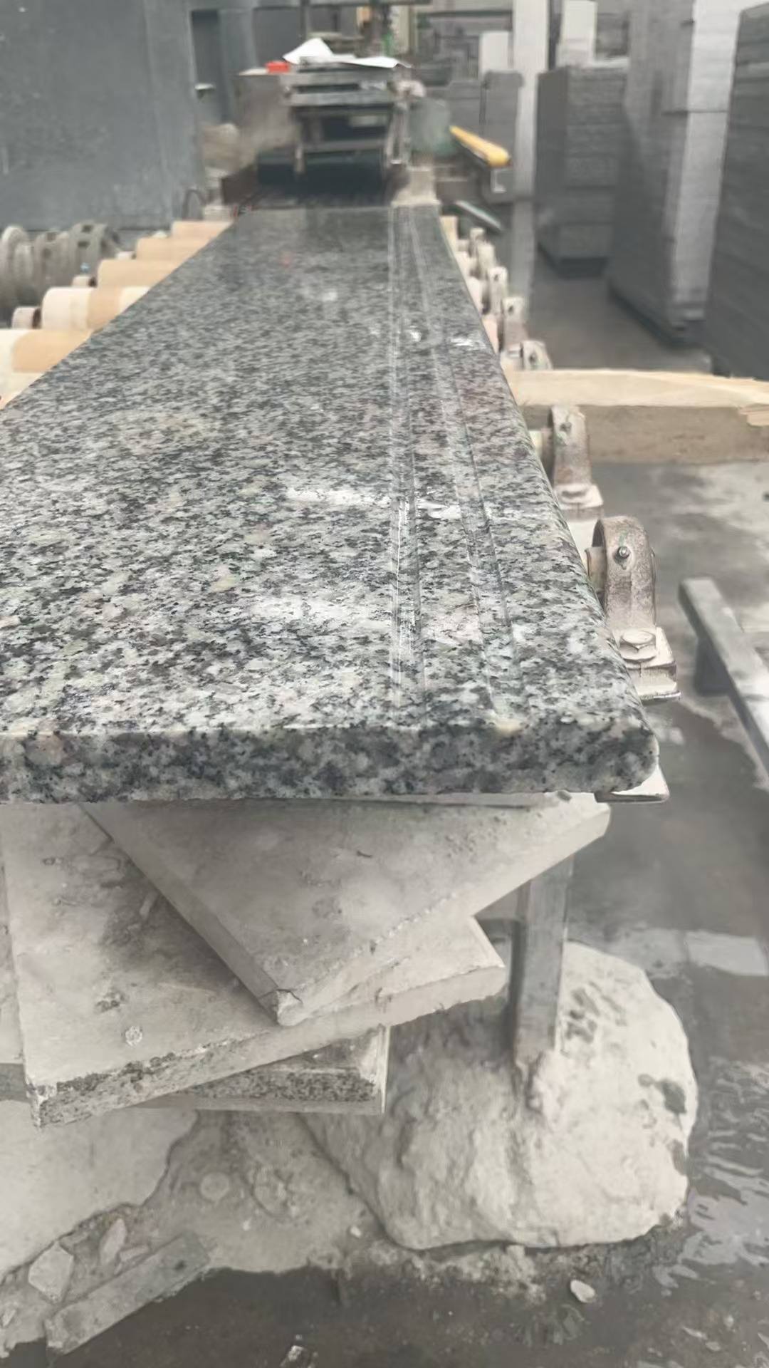 盘锦芝麻白楼梯踏步 芙蓉白