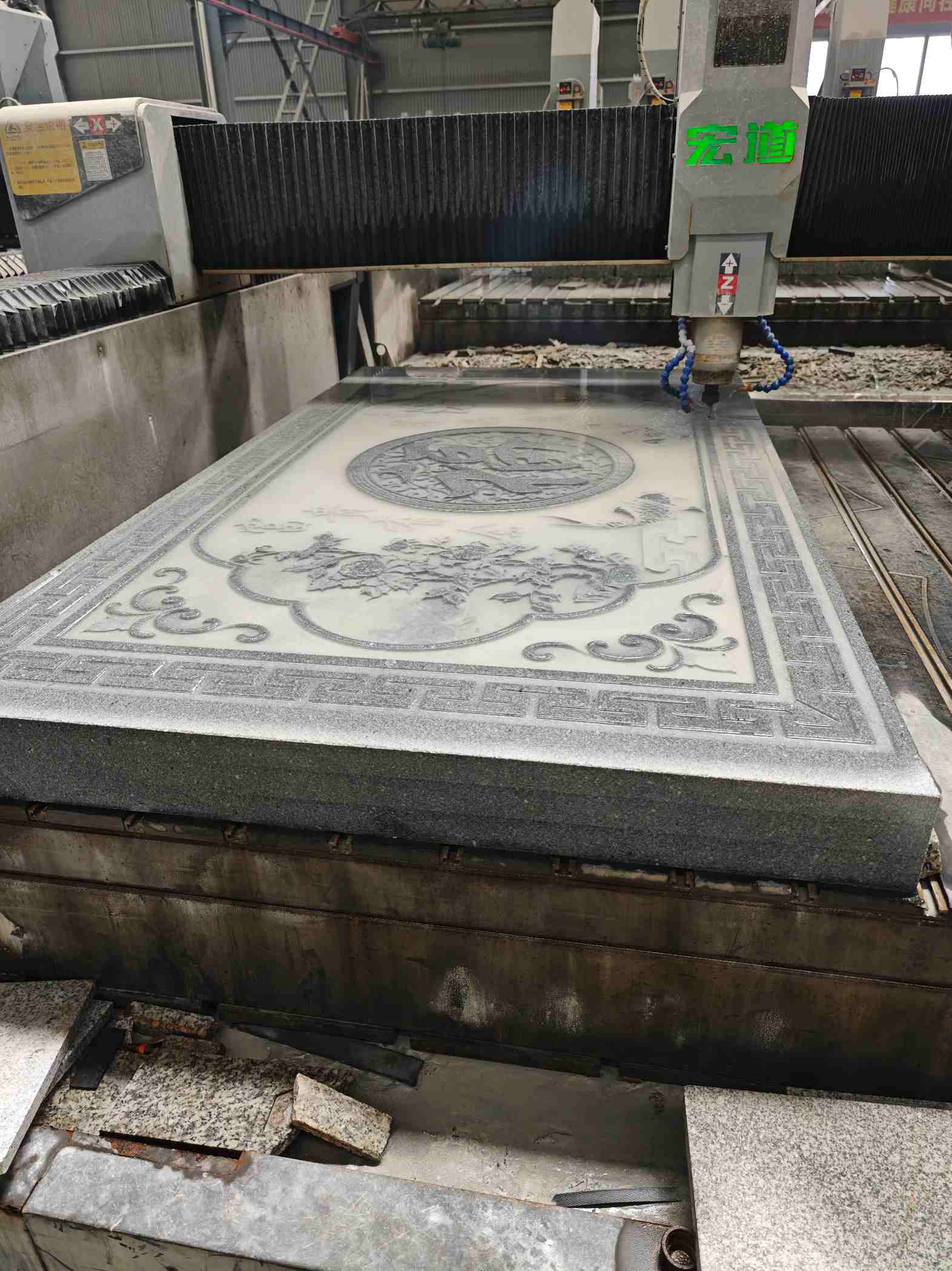 盘锦芝麻灰雕刻版异形雕刻异形定制